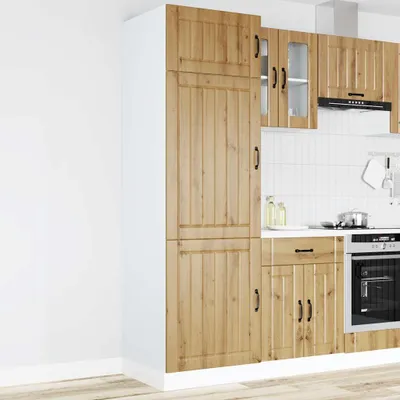 Obrázek produktu pro vidaXL Kuchyňská linka Lucca Artisan dub materiál na bázi dřeva