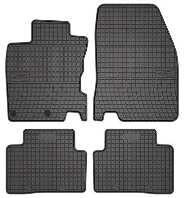 Zdjęcie produktu dla Dywaniki gumowe do Nissan Qashqai II J11 2013-2021 (crossover) – 4 szt., czarne, dopasowane – Wielganizator SolidPRO