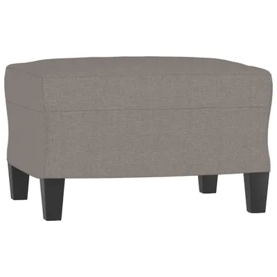 Produktbild von vidaXL Fußhocker Taupe 60x50x41 cm Stoff