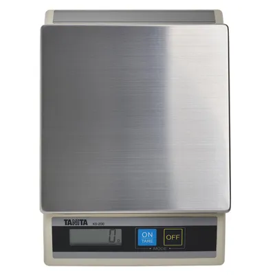 Produktbild von TANITA KD-200-510 Profi Küchenwaage – Digitale Präzisionswaage mit abnehmbarer Edelstahl-Plattform, Tara-Funktion, 5 g Genauigkeit, 5 kg