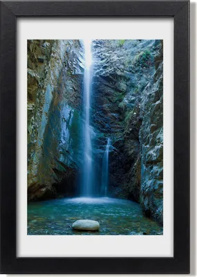 Produktbild von Bild 20x30 MDF-Rahmen, Wandkunst Wasserfall