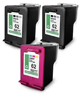 Eurotone 62x Tintenpatrone kompatibel mit HP 62XL + 63XL – Produktansicht 1