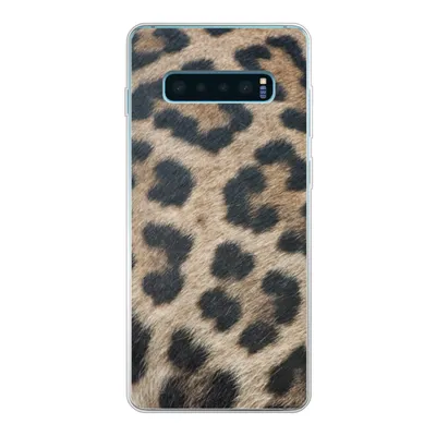 Produktbild von MuchoWow® Handyhülle Schutzhülle Hülle für Samsung Galaxy S10 Lite Leopardenmuster Silikon Softcase Handy Hülle - Schutz