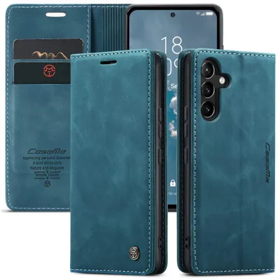 Produktbild von Samsung Galaxy A54 Hülle - CaseMe 013 Klapphülle - Blau