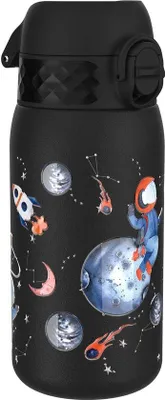 Productafbeelding van Famanu drinkfles voor kinderen, lekvrij, met éénhandige opening - astronautenmotief