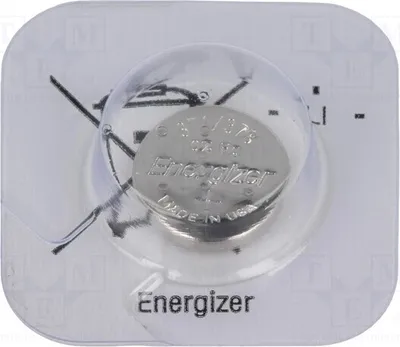 Image de 1 x Pile : beroxid 370,371, pile bouton 1,55V, diamètre 9,5 x 1,95 mm, référence 635706