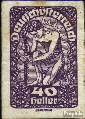 Produktbild von Briefmarken Österreich 1919 Mi 282 postfrisch Freimarken