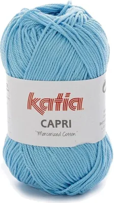 Obrázek produktu pro Katia Capri 82097 Light Blue Pletací příze