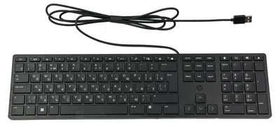 Immagine prodotto di Hp Halley Wired Desktop 320k Usb Keyboard Tastiera Con Filo Layout Russo Ru