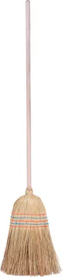 Obrázek produktu pro Koště čirokové 5x šité s násadou 142cm