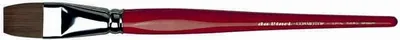 da Vinci 5880 Gr 8 COSMOTOP-SPIN AQUARELLP. FLACH rotlasierte Stiele