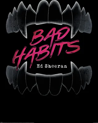 Produktbild von Poster Ed Sheeran Bad Habits 61x91.5cm