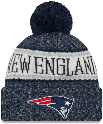 Zdjęcie produktu dla New Era NFL Sideline 2018 Bobble Mütze New England Patriots