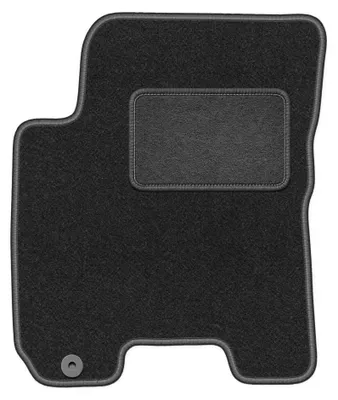 Image de Tapis conducteur en moquette pour Kia Sportage II 2004-2010 (SUV) – 1 pièce, gris graphite, sur mesure – Wielganizator LUX