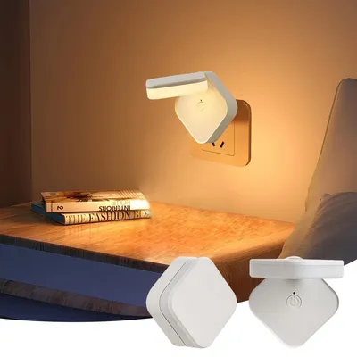 Produktbild von LED Nachtlicht, Fernbedienung, 3W, Stecker,Timer Tischlampe, Drei-Farben Licht, Dimmbare Baby Still Lampe