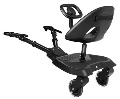 Obrázek produktu pro Kikkaboo Ally XL, univerzální příslušenství na kočárek pro děti, stříbrná barva, jedna velikost