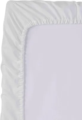 Productafbeelding van Spannenlakens voor wieg, 100% biologische katoen, 50x85 cm, ademend voor een comfortabele nachtrust van baby's