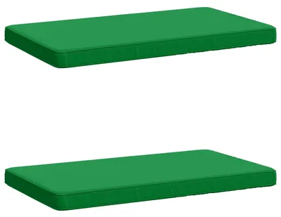 Productafbeelding van 2-delige bankkussens VUGHT, 2 stuks, 100% polyester, groen