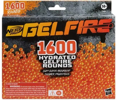 Produktbild von NERF - Gelfire reffil Orange - Gelkugeln