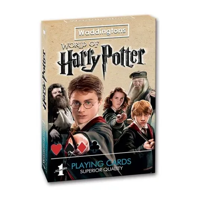 Produktbild von Spielkarten Harry Potter 9,5 x 6 cm 52-teilig