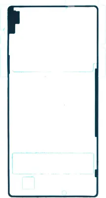 Produktbild von Klebefolie Backcover für Sony Xperia Z3+ (E6553) Klebepad Kleberahmen Klebestreifen, Gehäuse Rahmen Kleber