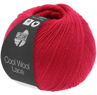 Produktbild von Lana Grossa - Cool Wool Lace 0051 rot