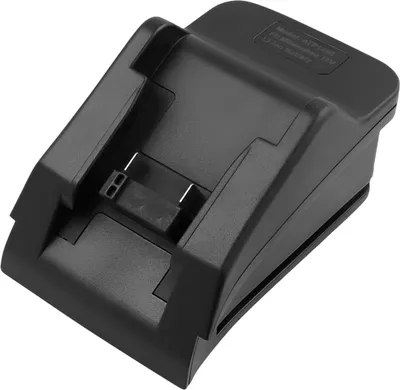 Produktbild von Avizar, Ladestation für Milwaukee M18 / C18 Li-ion 18V Akkus, Schwarz