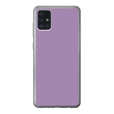 Produktbild von MuchoWow® Handyhülle Schutzhülle Hülle für Samsung Galaxy A52 5G Innenbereich - Violett - Farben - Farbe - Einfarbig Silikon Softcase Handy Hülle - Umschlag