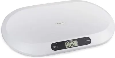 Produktbild von Babywaage – Waage für Babys – Gewichtskontrolle – Präzises Display – Kapazität: 20 kg – Weiß