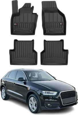Zdjęcie produktu dla 2011-2018 Dywaniki podłogowe Audi Q3 8U TPE czarne 4 szt