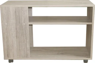 Produktbild von Regal Thekla auf Rollen mit den Maßen 80 cm Breite, 55 cm Höhe und 30 cm Tiefe