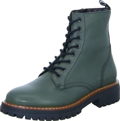 Produktbild von BOXX Damen-Schnürstiefelette Grün-Schwarz, Farbe:grün, EU Größe:39