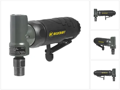 Produktbild von Rodcraft RC7128 Werkzeug Schleifmaschine Druckluft Winkel Stabschleifer ( 8951000277 ) 6 mm Solo 1/4" Anschlussgewinde