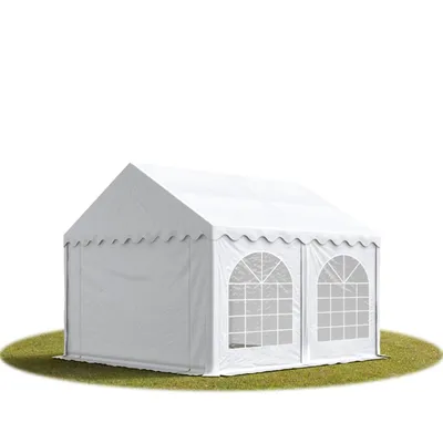 Immagine prodotto di Tendone per feste ignifugo bianco 3x6 m Gazebo anti-fiamma per giardino e eventi
