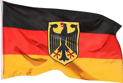 Produktbild von PHENO FLAGS Fahne Flagge Deutschland Adler 90X150 2 Ösen Deutsche Nationalflagge