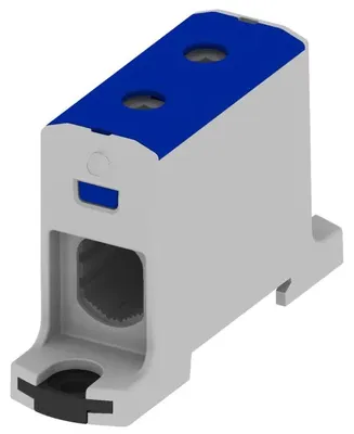 Imagen del producto de Conector para raíles azul, de 6 a 95 mm, Morek MAA1095B10
