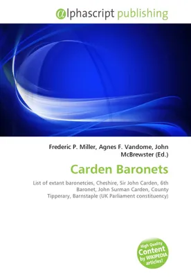 Produktbild von Carden Baronets