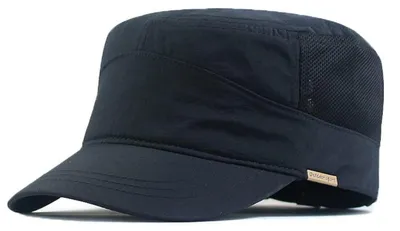 Produktbild von Military Cap Uni Verstellbar Baumwolle Schwarz