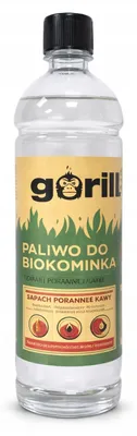 Zdjęcie produktu dla Podpałka do grilla Gorill 1 l 1 szt. paliwo biokominka zapach porannej kawy litr