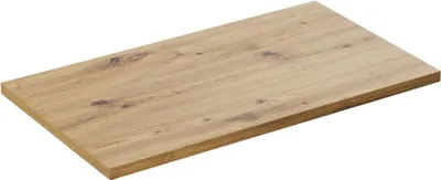 Image de Plan pour meuble sous vasque BRAZZA – 80 cm – Chêne clair – Épaisseur 2,5 cm – À poser