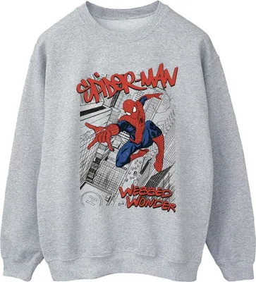 Produktbild von Marvel - Sweatshirt für Herren BI44759 (L) (Grau)