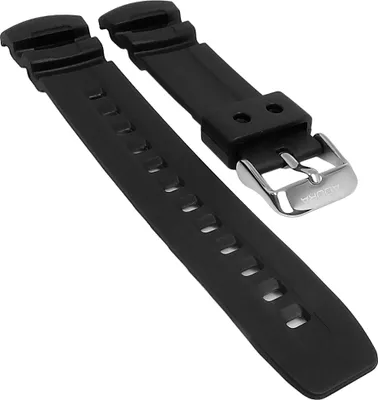 Produktbild von Adora Youngline > Uhrenarmband Kunststoff schwarz > AB6219 > AB6220