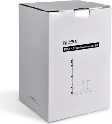 Produktbild von Lian Li O11DMINI-1X-4, Universal, GPU Halterung, SPCC, Schwarz, 0,2 m, 191,5 mm