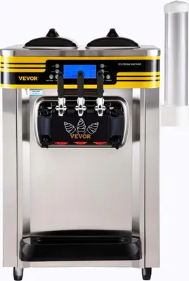 Produktbild von Kommerzielle Softeismaschine Gastro 2350 W Arbeitsplatte Softeismaschine 22-30 L/Std.Softeismaschine Desktop Softeismaschine 3 Geschmack