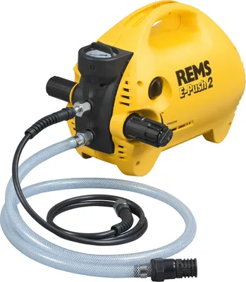 Produktbild von Rems Elektr. Druckprüfpumpe mit Manometer E-Push 2, Karton