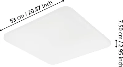 Obrázok produktu pre EGLO FRANIA, LED, 3000 K, 5700 lm, IP20, Biela