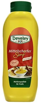 Zdjęcie produktu dla Musztarda Develey medium hot fine spicy creamy flavour 875ml