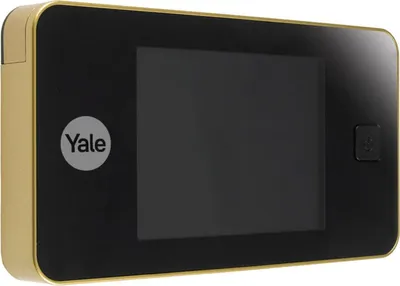 Zdjęcie produktu dla Yale 500 Series, Mosiądz, 0,3 MP, 105°, 8,13 cm (3.2"), Bateria, AAA
