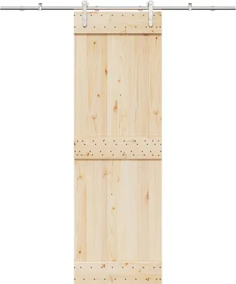 Obrázek produktu pro vidaXL Sada kování pro posuvné dveře 183 cm nerezová ocel stříbrná