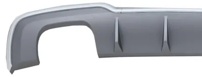 Productafbeelding van Achterdiffusor voor Audi A3 8V facelift, 16-19, S-Line, hatchback/Sportback, S3.